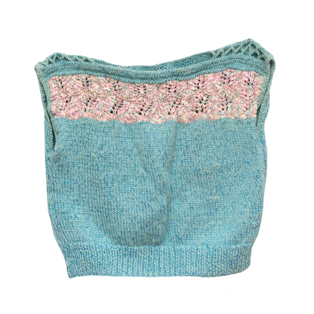 Handmade by seller  women's sweater vest size S - Like new